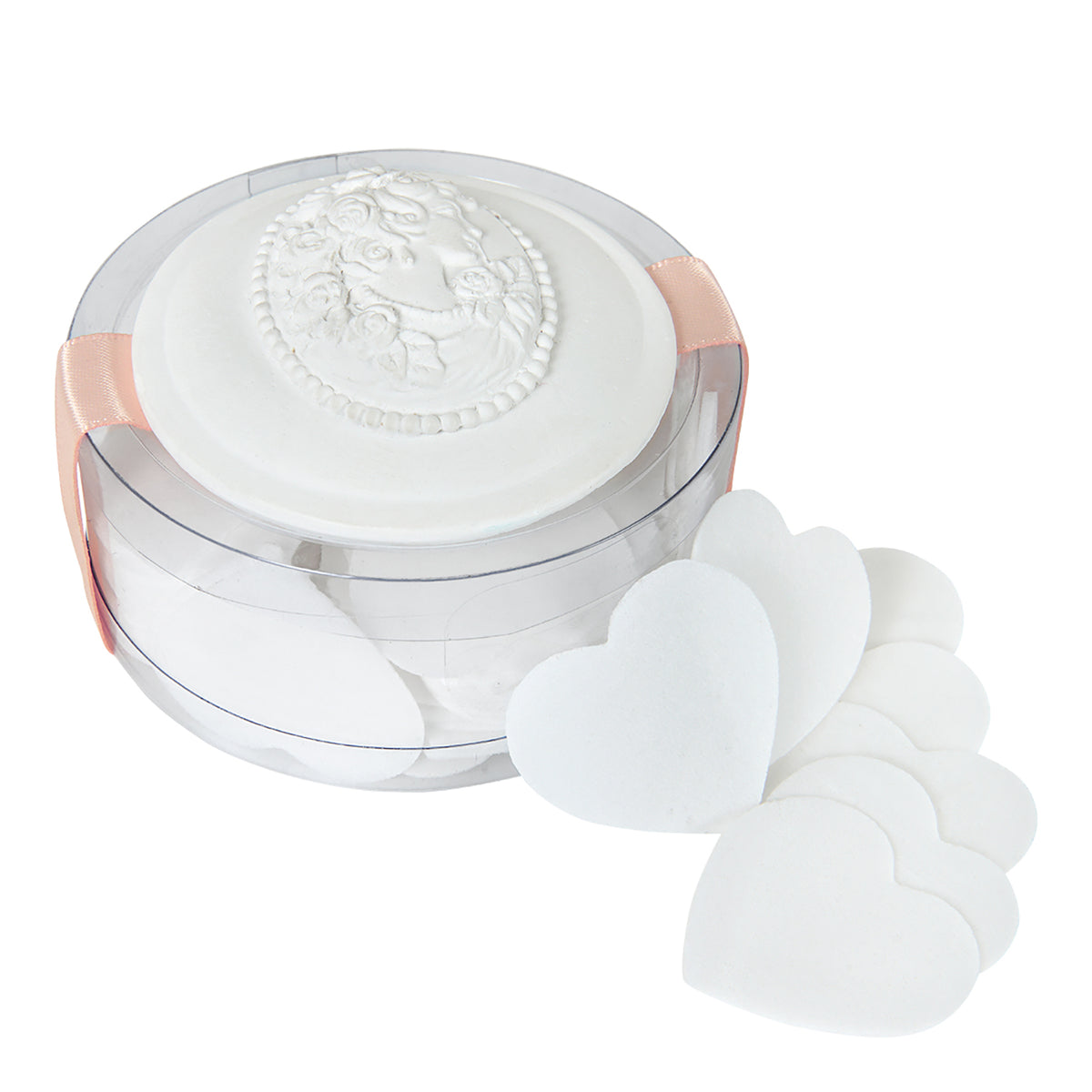 Caja de láminas de jabón perfumado “Corazones”