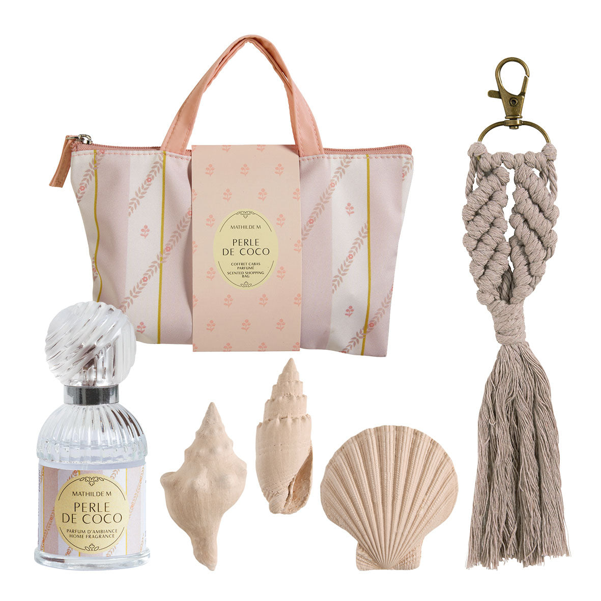 Cabas cofre perfume de ambiente 30 ml y decoraciones perfumadas – Bain de Soleil