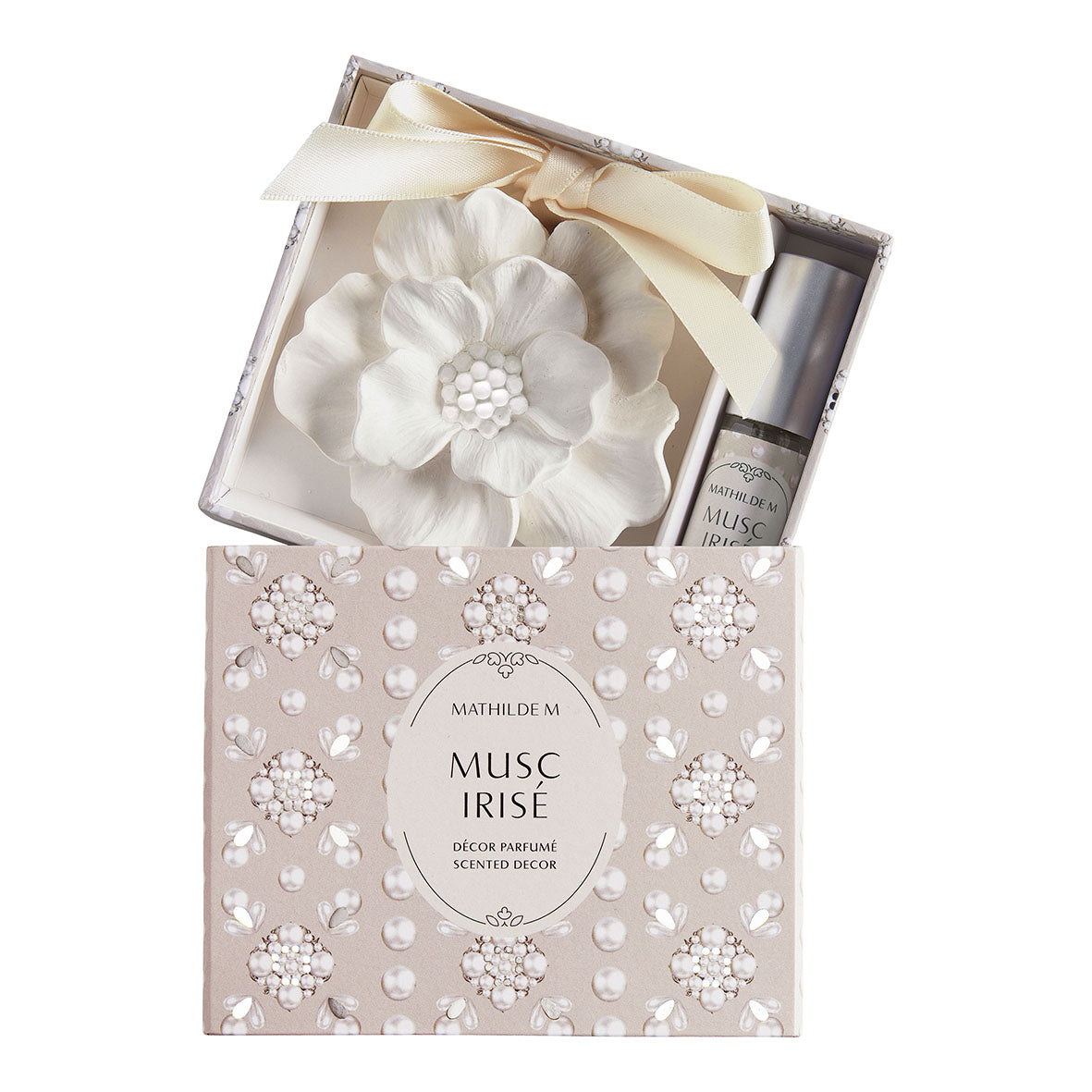 Decoración perfumada y concentrado de perfume – Fête Nacrée – Musc Trisé