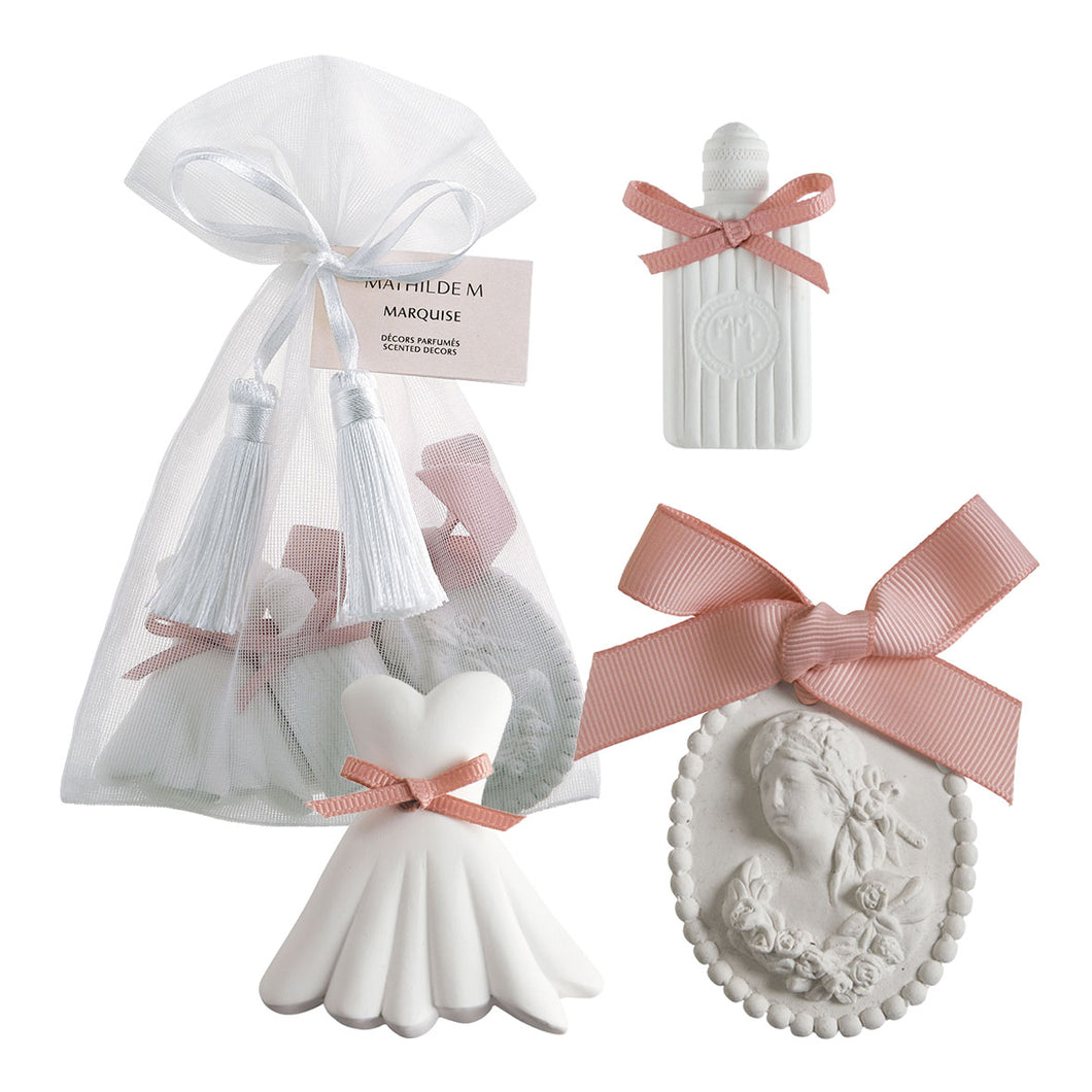 bolsa de 3 decoraciones perfumadas Marquise