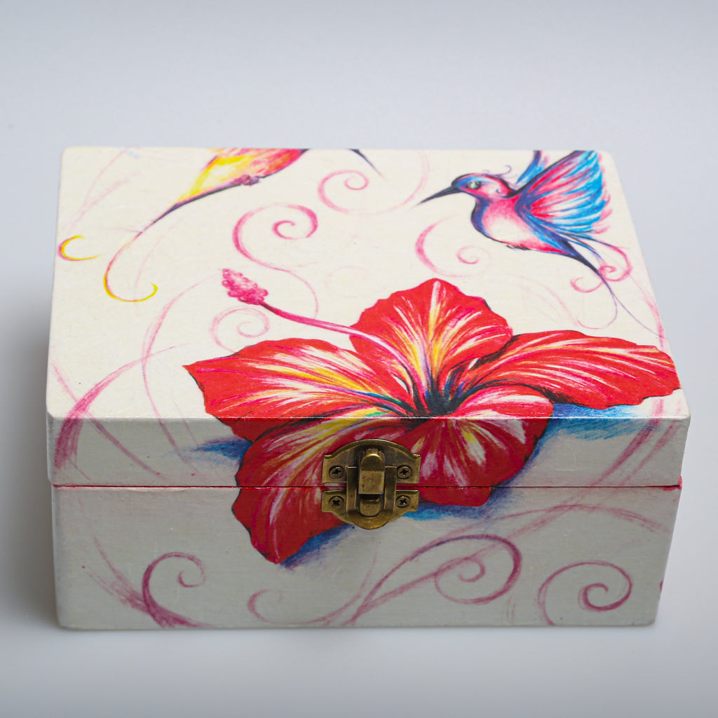 cajas decoupage en madera