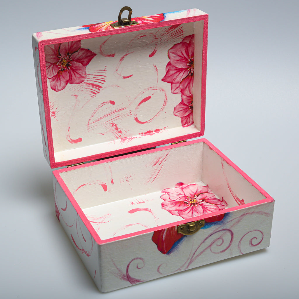cajas decoupage en madera